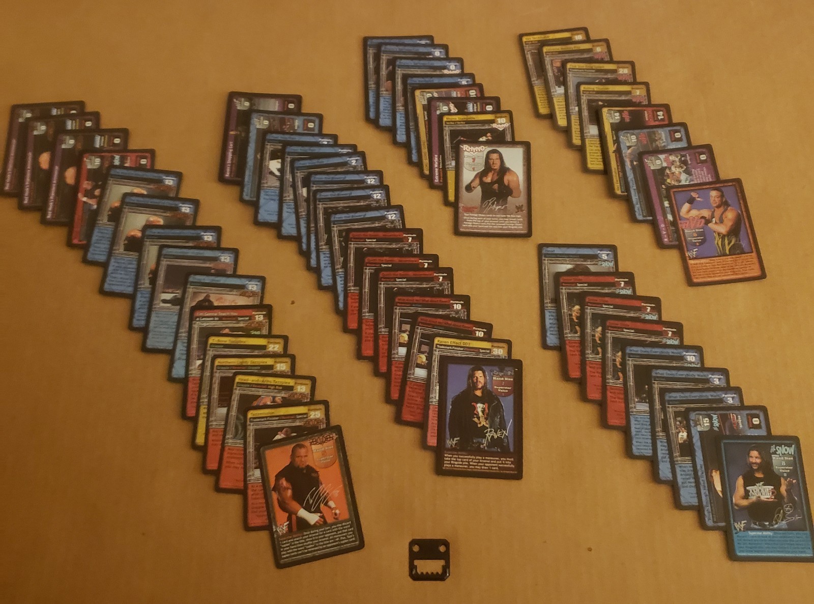 WWE Raw Deal ECW Superstar 55 Card Mega Lot UltraRares Rares EX/LP Tazz RVD More