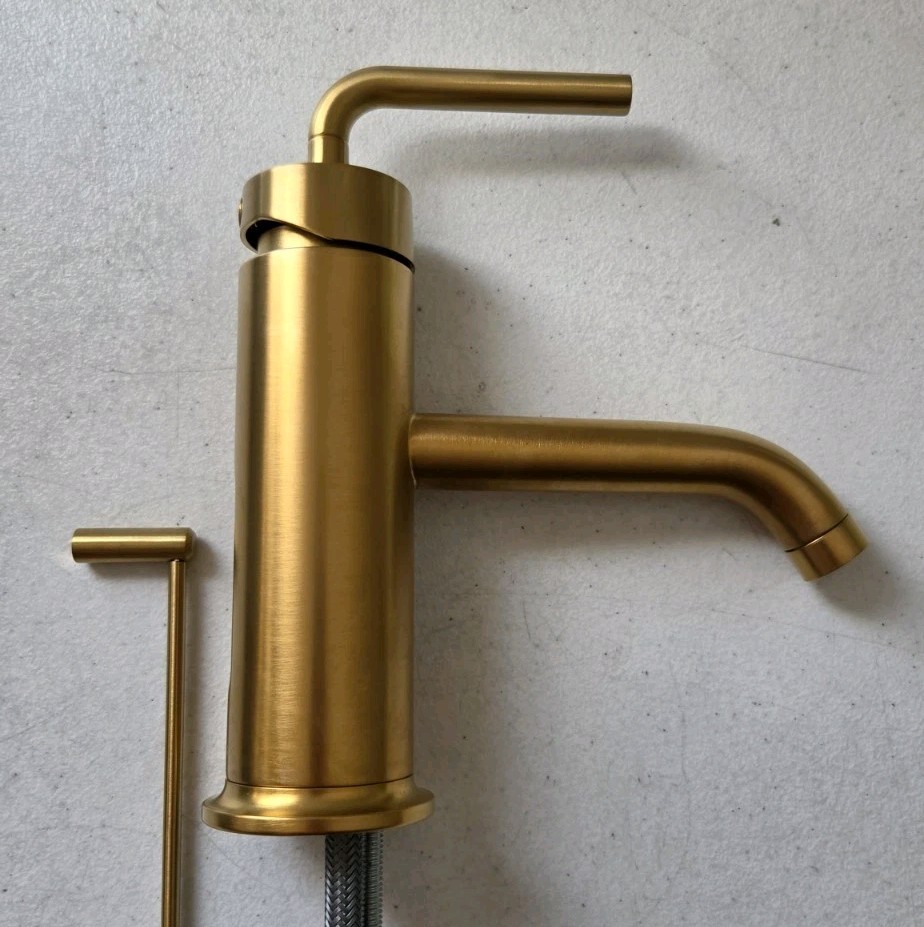 Kohler K-14402-4A-2MB Purist 1.2 GPM Single Hole Bathroom Faucet w/ Pop-Up Drain Kohler K-14402-4A-2MB Purist 1.2 GPM Single Hole Bathroom Faucet w/ Pop-Up Drain