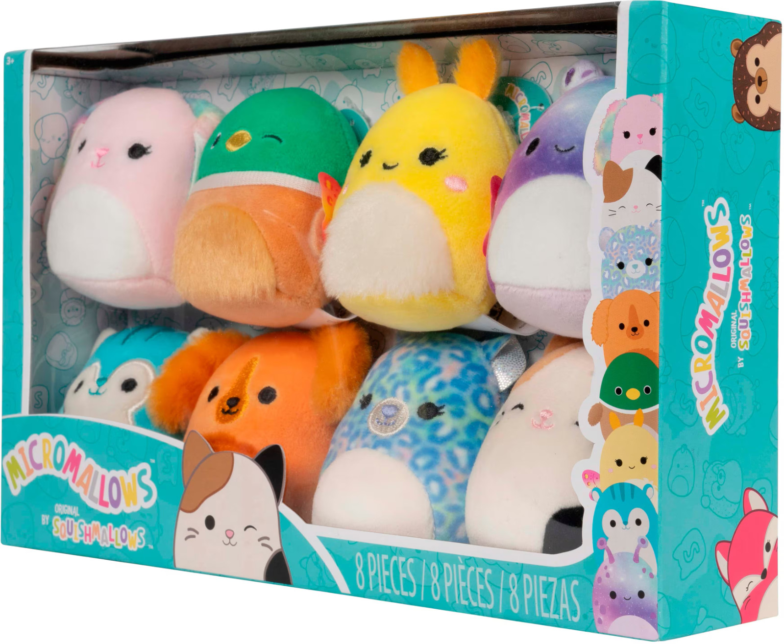 Jazwares - Squishmallows Original Micromallows 8-Pack 2.5