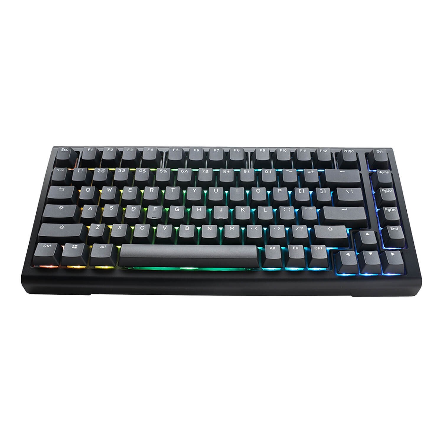 Ducky ProjectD Tinker 75 Cherry Silver Switch Black Keyboard Hebrew English