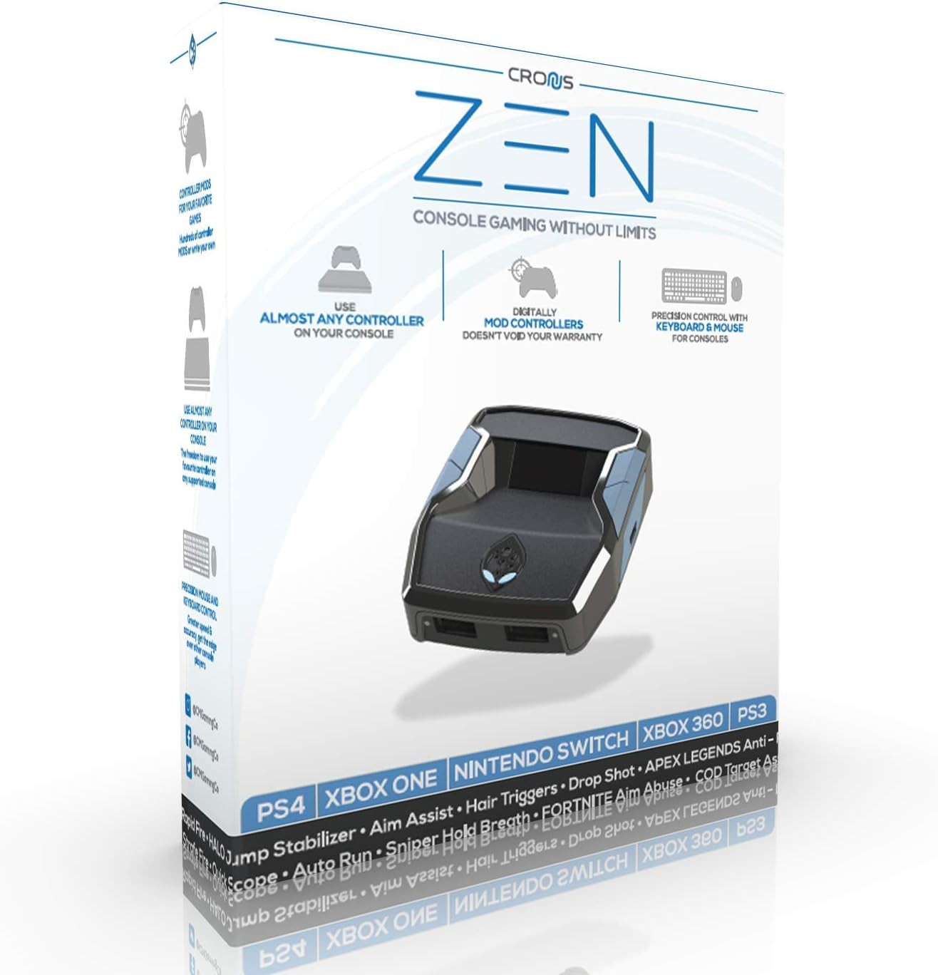 Cronus Zen Controller Adapter CM00053 PS5 PS4 Xbox Nintendo Switch PC - New Cronus Zen Controller Adapter CM00053 PS5 PS4 Xbox Nintendo Switch PC - New