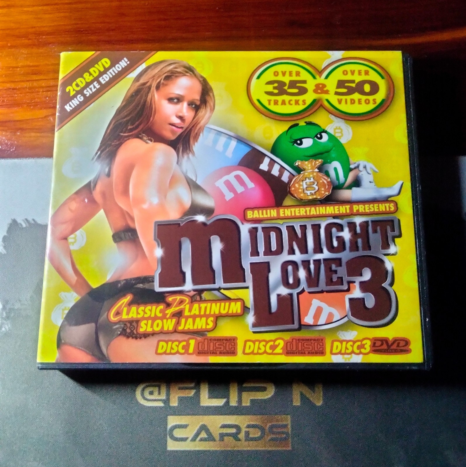 BALLIN DJS - MIDNIGHT LOVE VOL 3 - HIP HOP R&B MIXTAPE MIX - 2 CD & DVD BALLIN DJS - MIDNIGHT LOVE VOL 3 - HIP HOP R&B MIXTAPE MIX - 2 CD & DVD