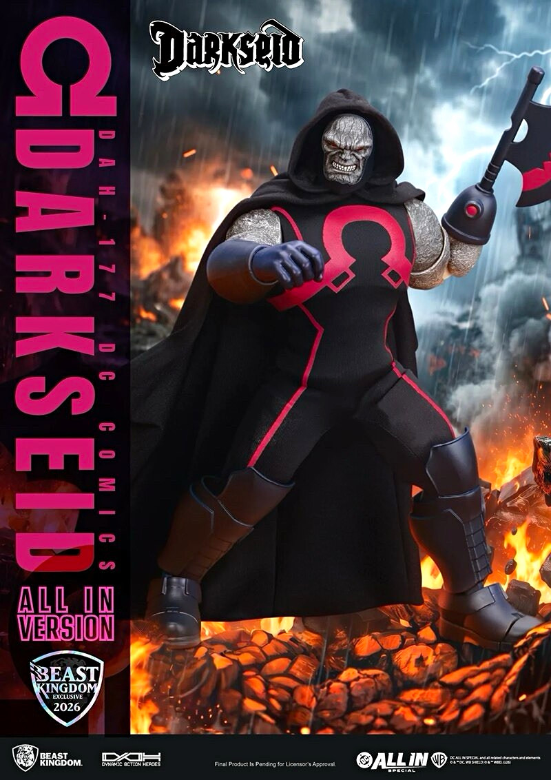 Beast Kingdom DAH-177 Darkseid All In Version DC Action Figure Axe Sealed New