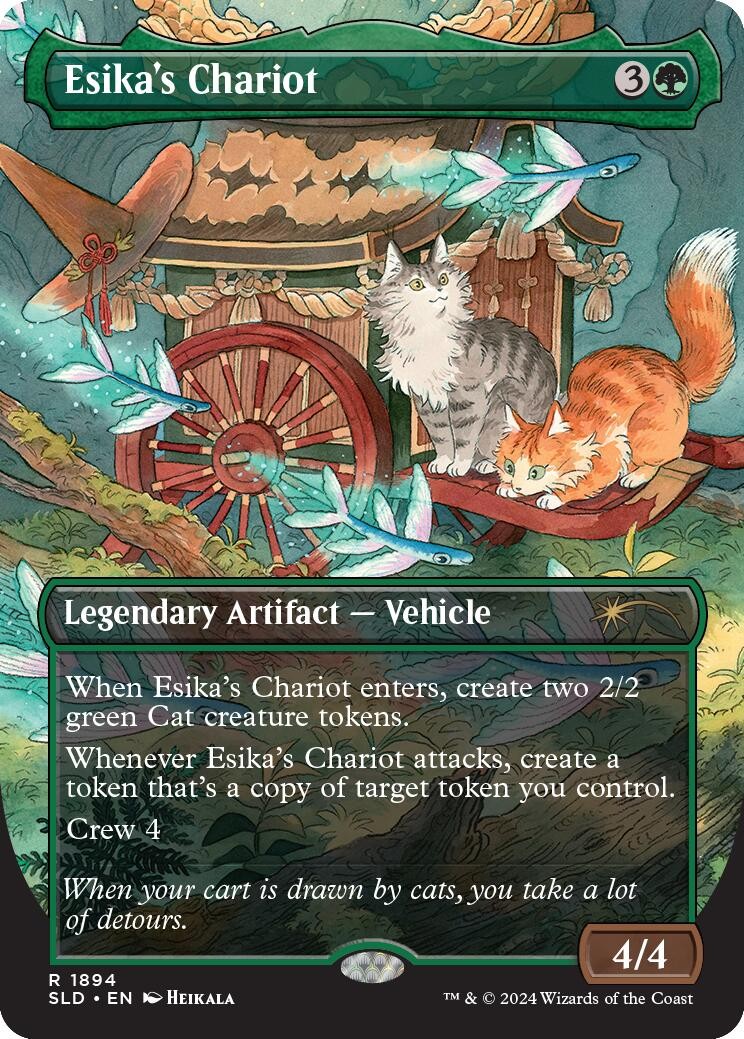 Esika's Chariot [SLD] NM MTG Magic the Gathering