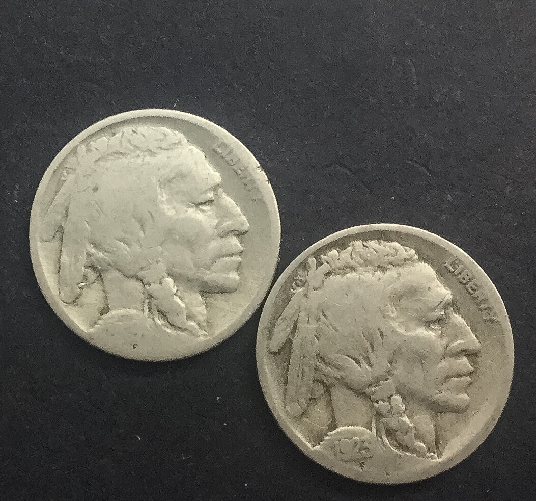 Buffalo   Nickels  2 Better Date Collectors Coins 1919 D 1923 S