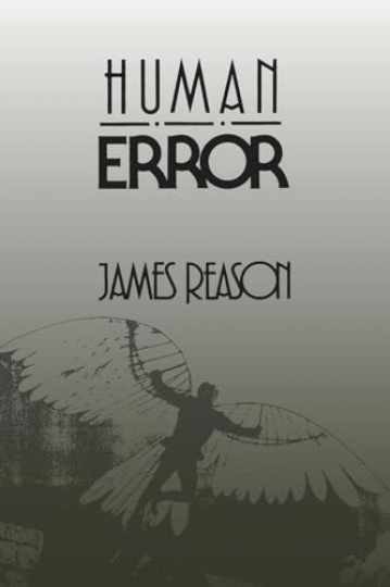 Human Error - Paperback, by Reason James - Very Good