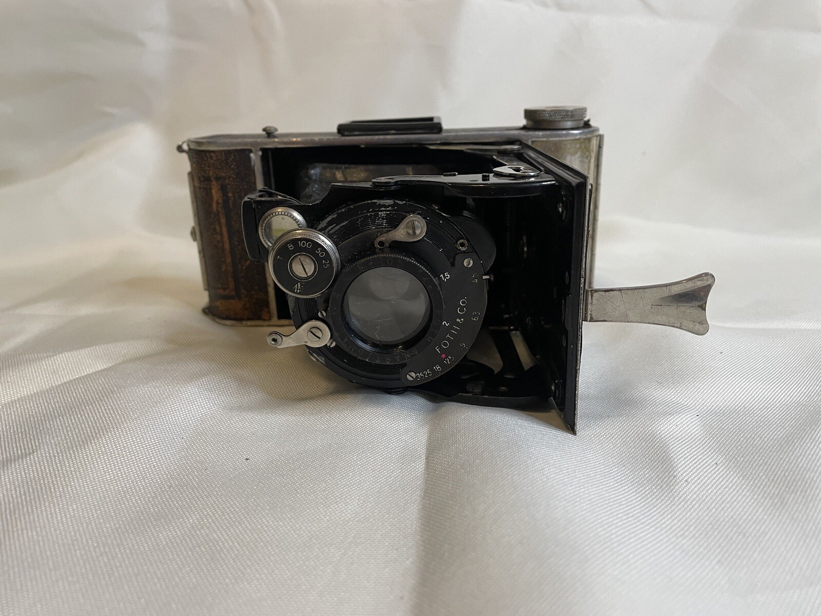 Vintage FOTH  Folding Plate Camera See Photos AS IS Not Tested RARE 🔥