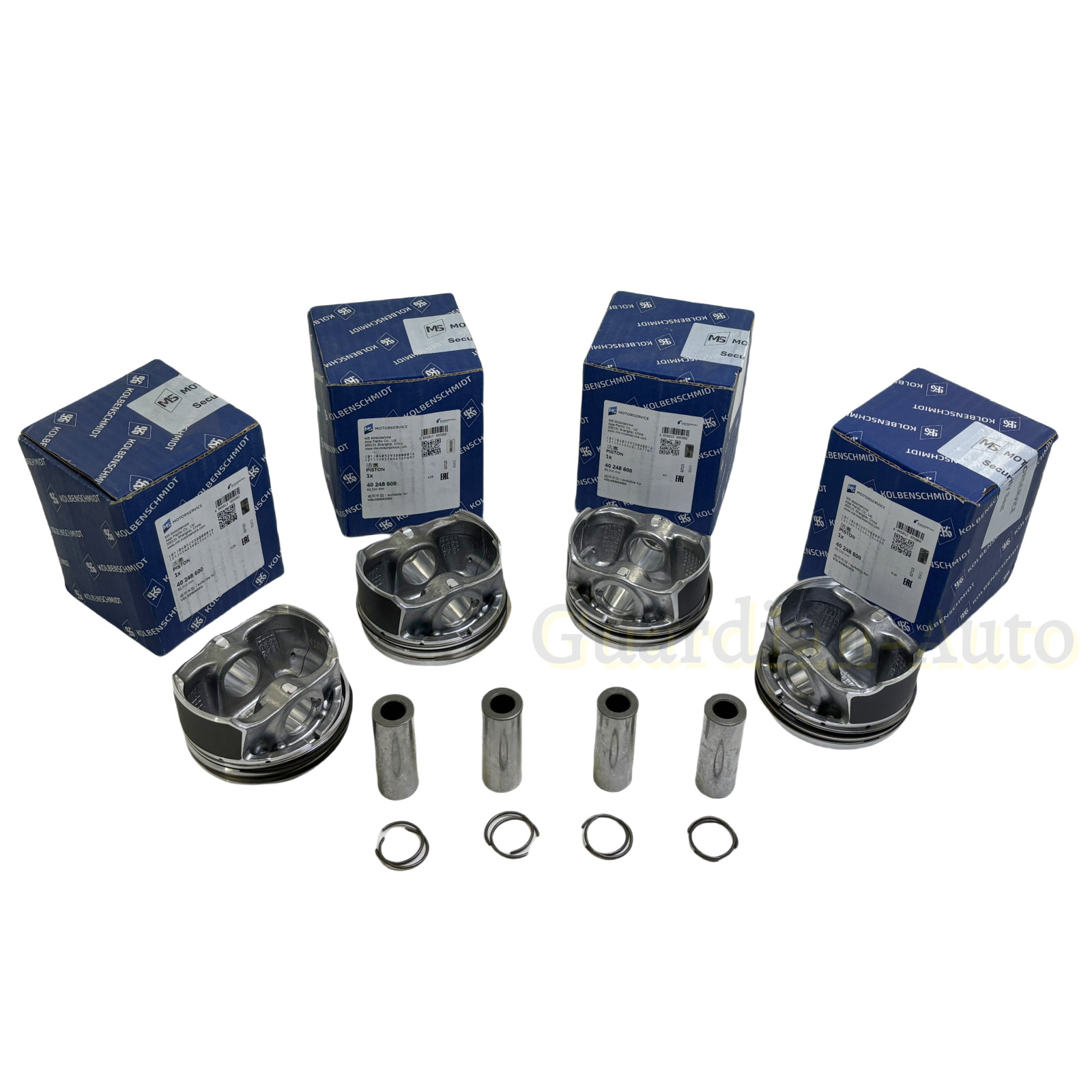 OEM 4X STD Piston & Ring Set For Audi A4 A5 A6 Q5 VW Passat Tiguan 06H107065AM