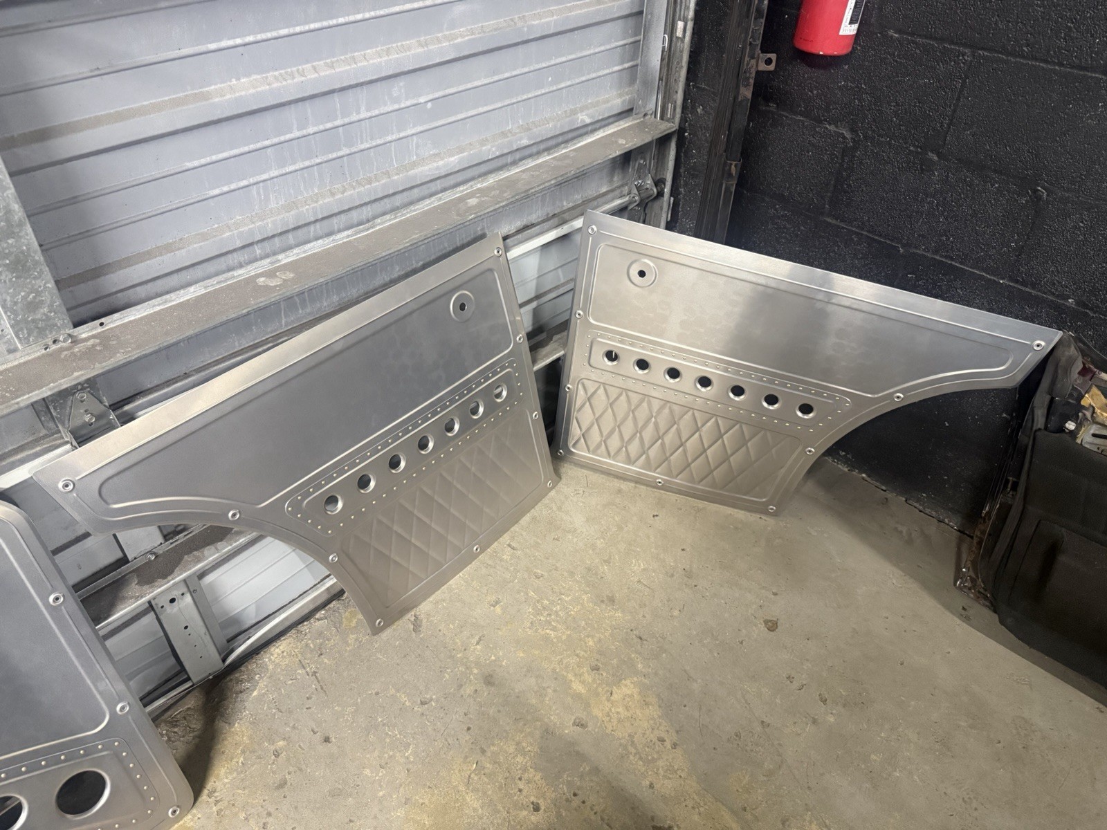 1949-1952 Chevy Deluxe Custom Door Panels, Two Door Car 1949-1952 Chevy Deluxe Custom Door Panels, Two Door Car