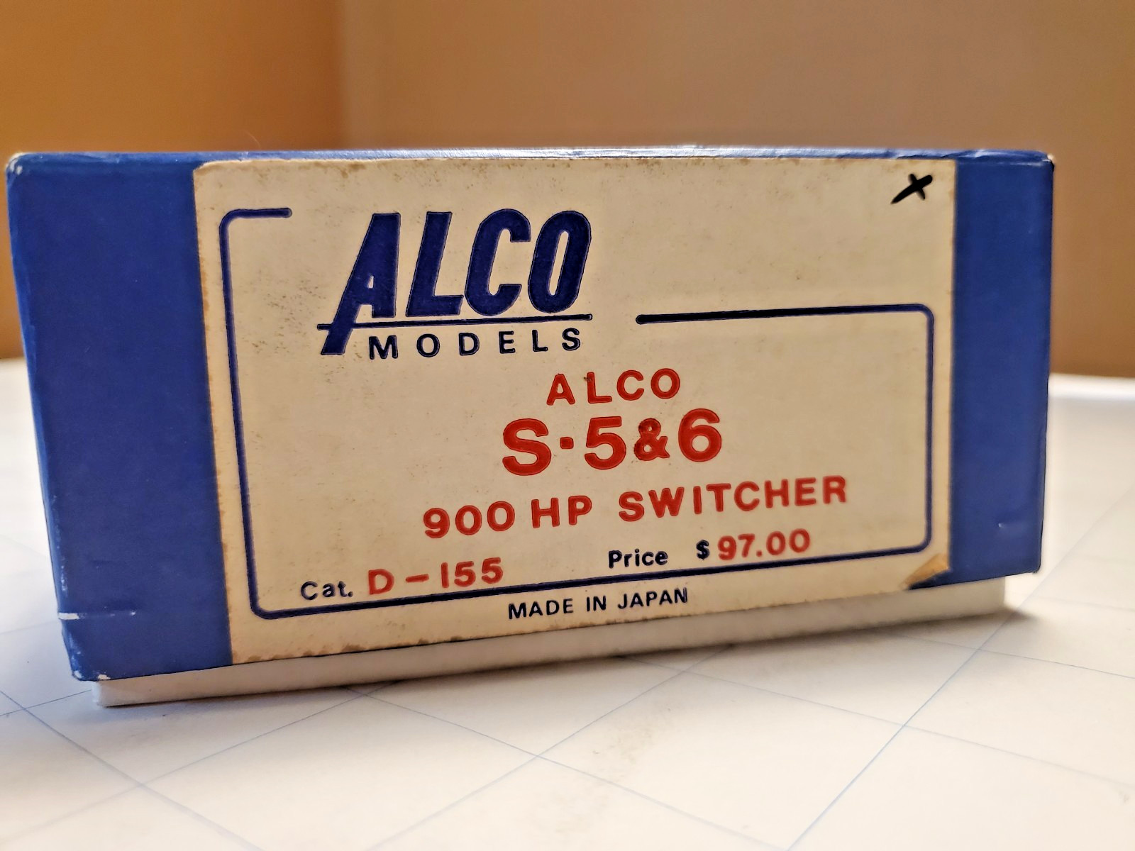 Alco Models S-5 & 6 900HP Switcher HO Brass Diesel