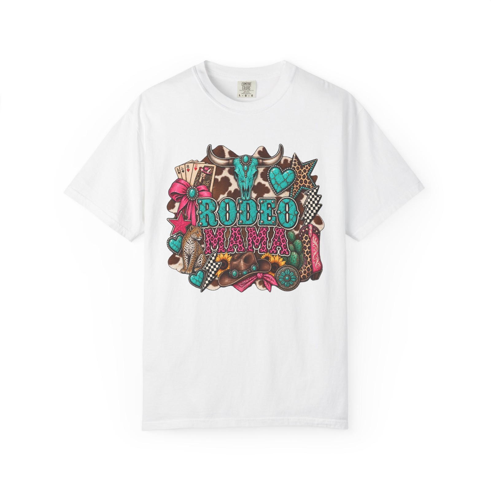 Comfort colors Rodeo Mama T-Shirt Design