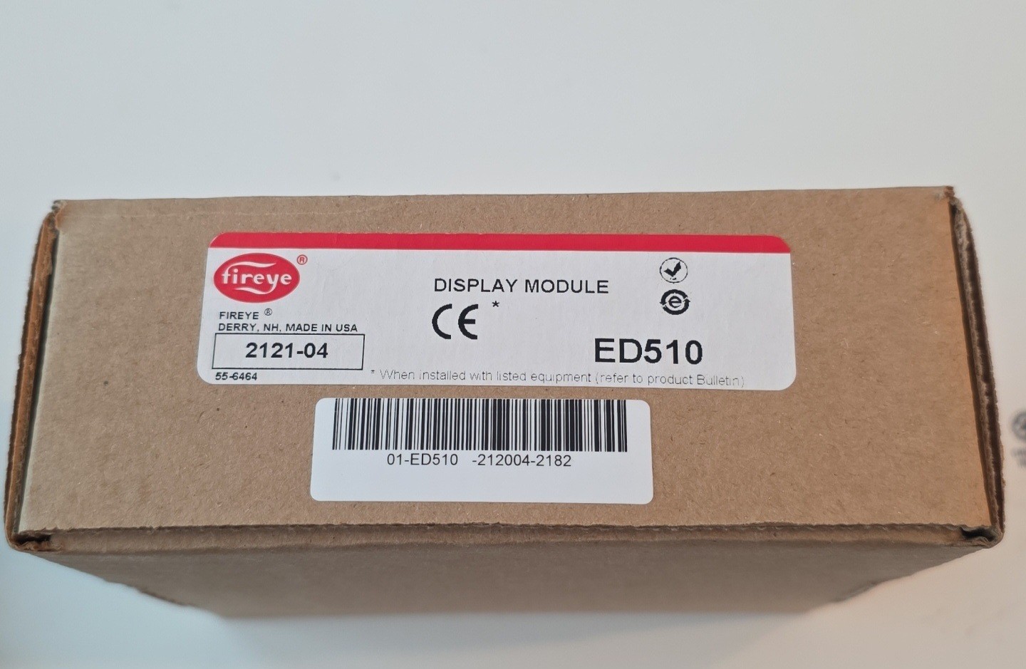 Fireye ED510 Display Module Flame Safeguard Burner Control w/ Original Box *NEW