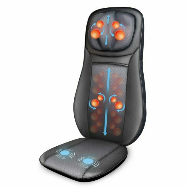 SNAILAX SL-233 Shiatsu Neck & Back Massager w/ Heat – New Unopened