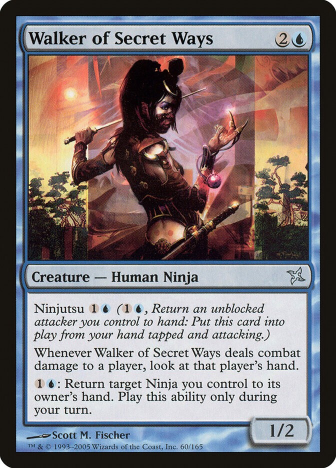 Walker of Secret Ways (060) Betrayers of Kamigawa BOK MTG Magic
