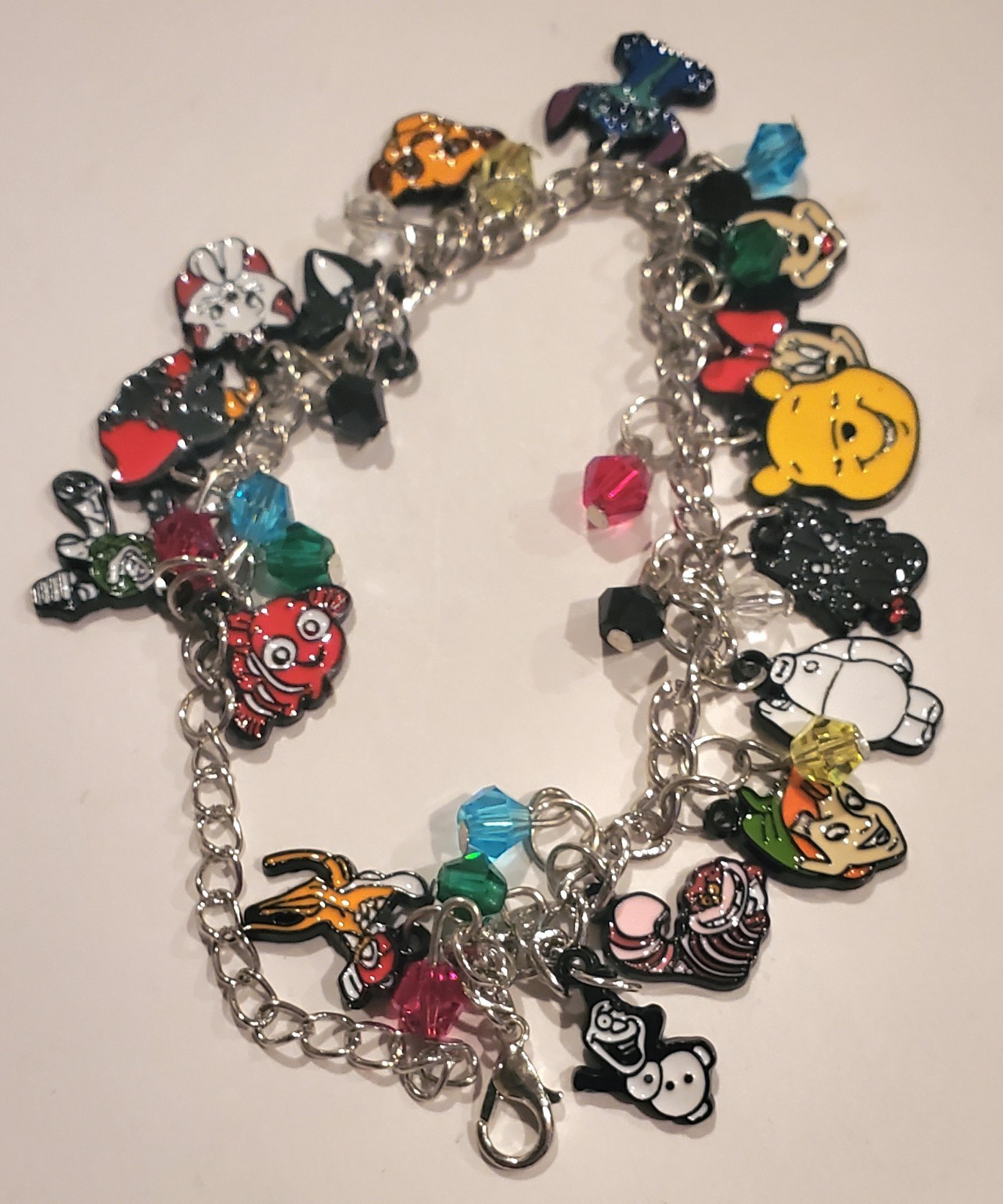 DISNEY FUN CHARACTERS CHARM BRACELET