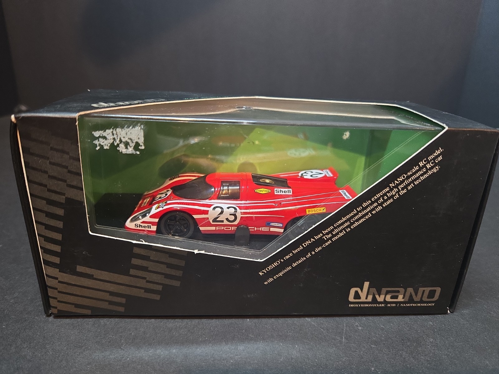 Kyosho dNANO Autoscale Porsche 917 K Type RM Chassis Nissan NIB See Details Kyosho dNANO Autoscale Porsche 917 K Type RM Chassis Nissan NIB See Details
