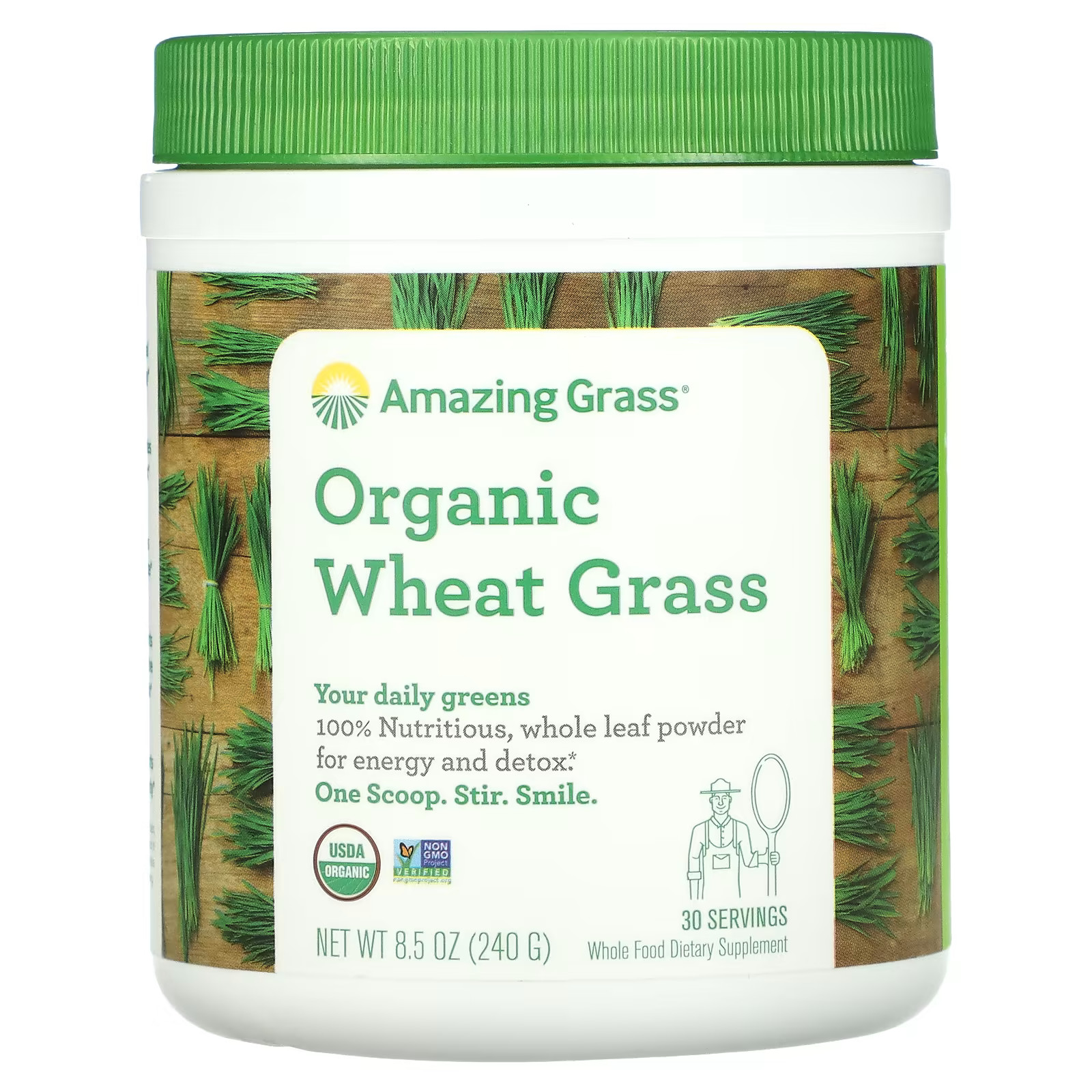 2 X Amazing Grass, Organic Wheat Grass, 8.5 oz (240 g)
