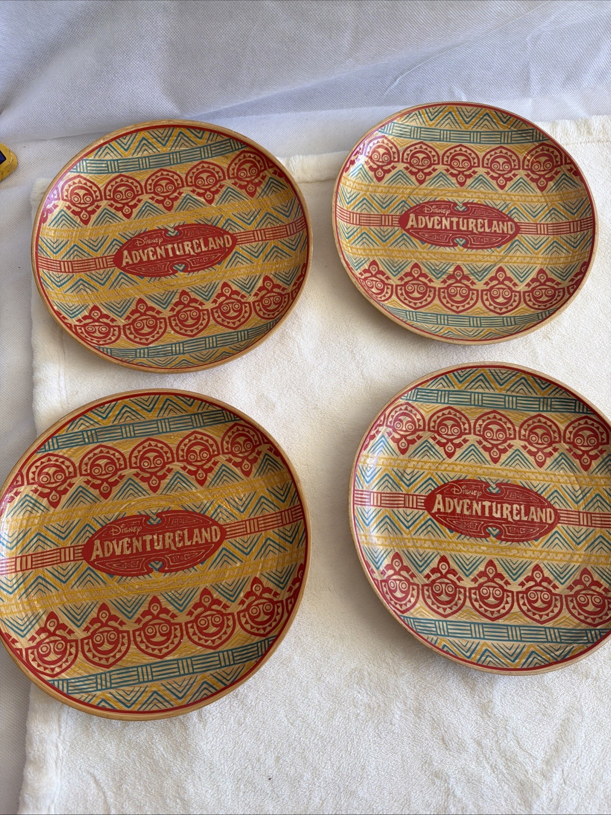 2015 Disneyland Adventureland Home Bamboo Plate 2015 Disneyland Adventureland Home Bamboo Plate