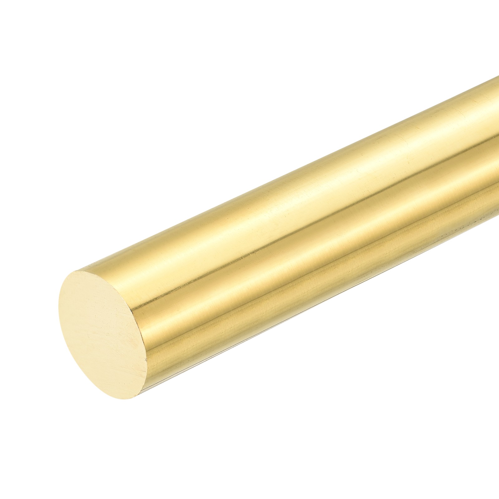 1 Pcs Brass Solid Round Rod, 28mm x 203mm H62 Brass Lathe Bar Stock Brass Rod