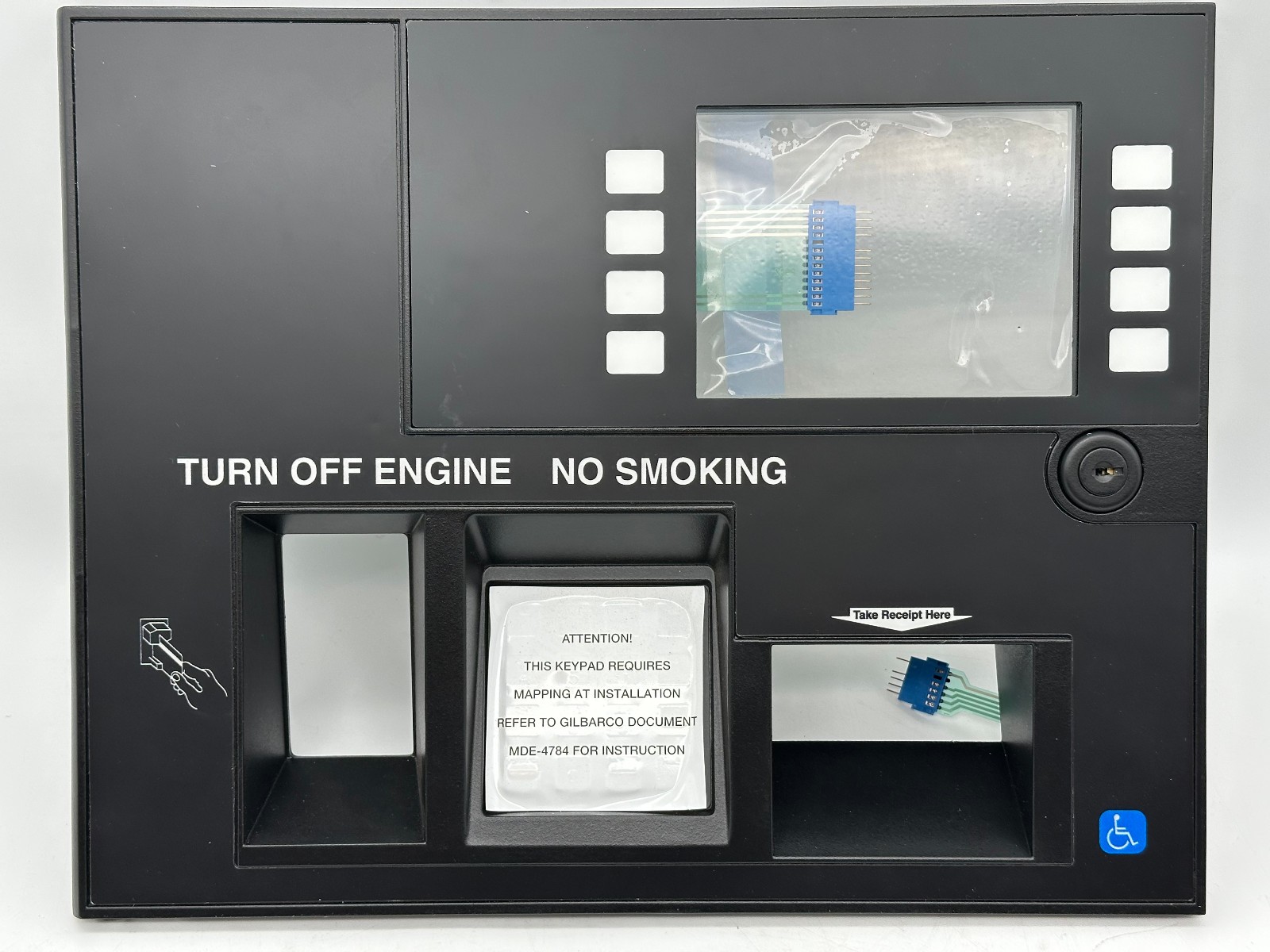 NEW  Gilbarco M10661B001 EPP FlexPay2 Keypad Pinpad +  Advantage EPP Door