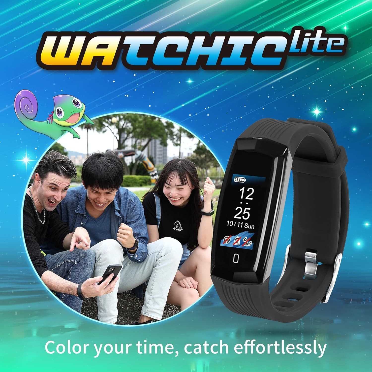 Brook Pocket Auto Catch Watchic Lite (Black): Auto Catcher, IPX7 Waterproof V26