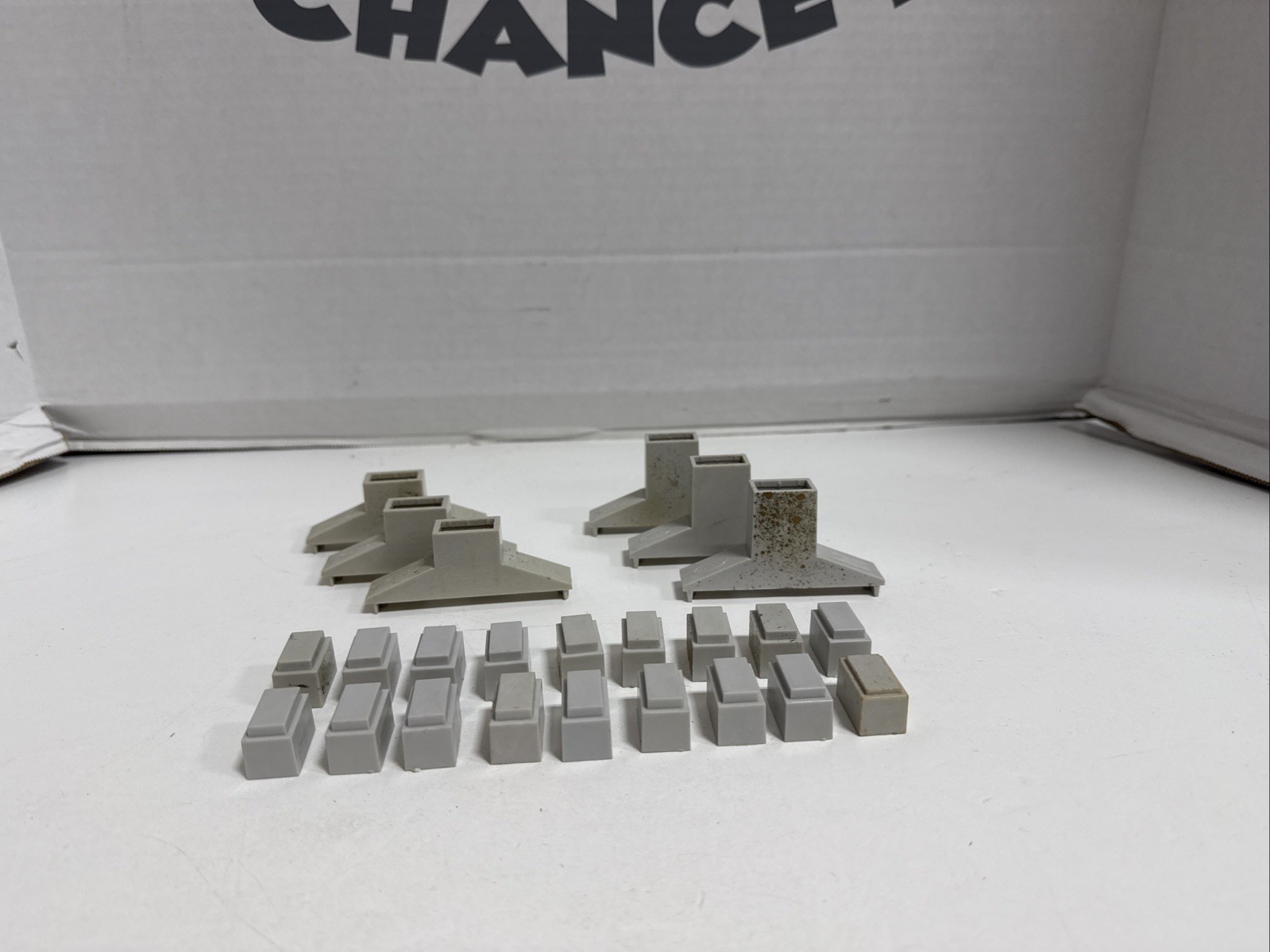 24pc Aurora Model Motoring HO Slot Car Racing Trestle Bridge Supports & Piers 24pc Aurora Model Motoring HO Slot Car Racing Trestle Bridge Supports & Piers