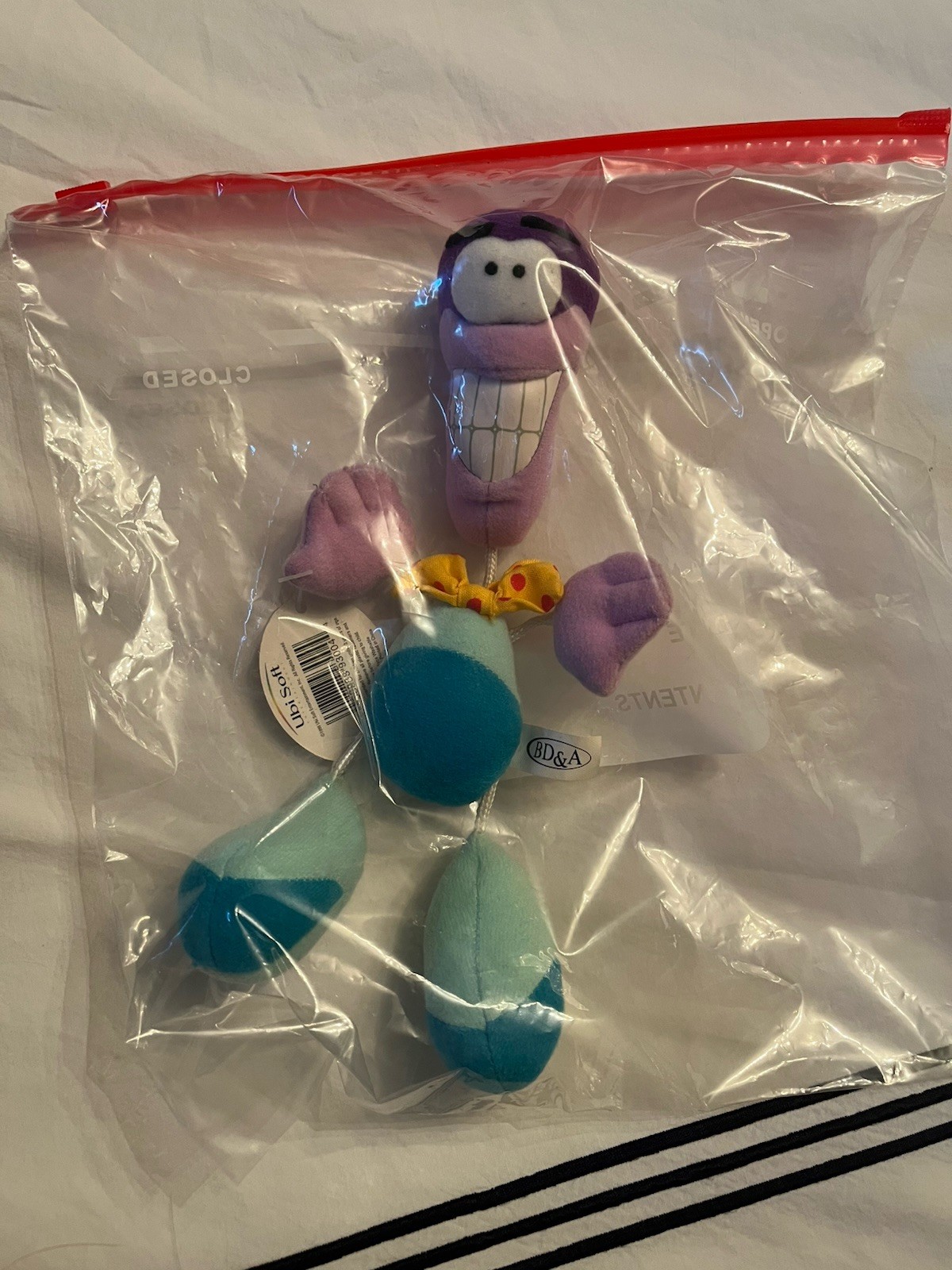 Vintage Video Game Tonic Trouble Ed Plush Toy Nintendo 64 Ubisoft 1999 RARE