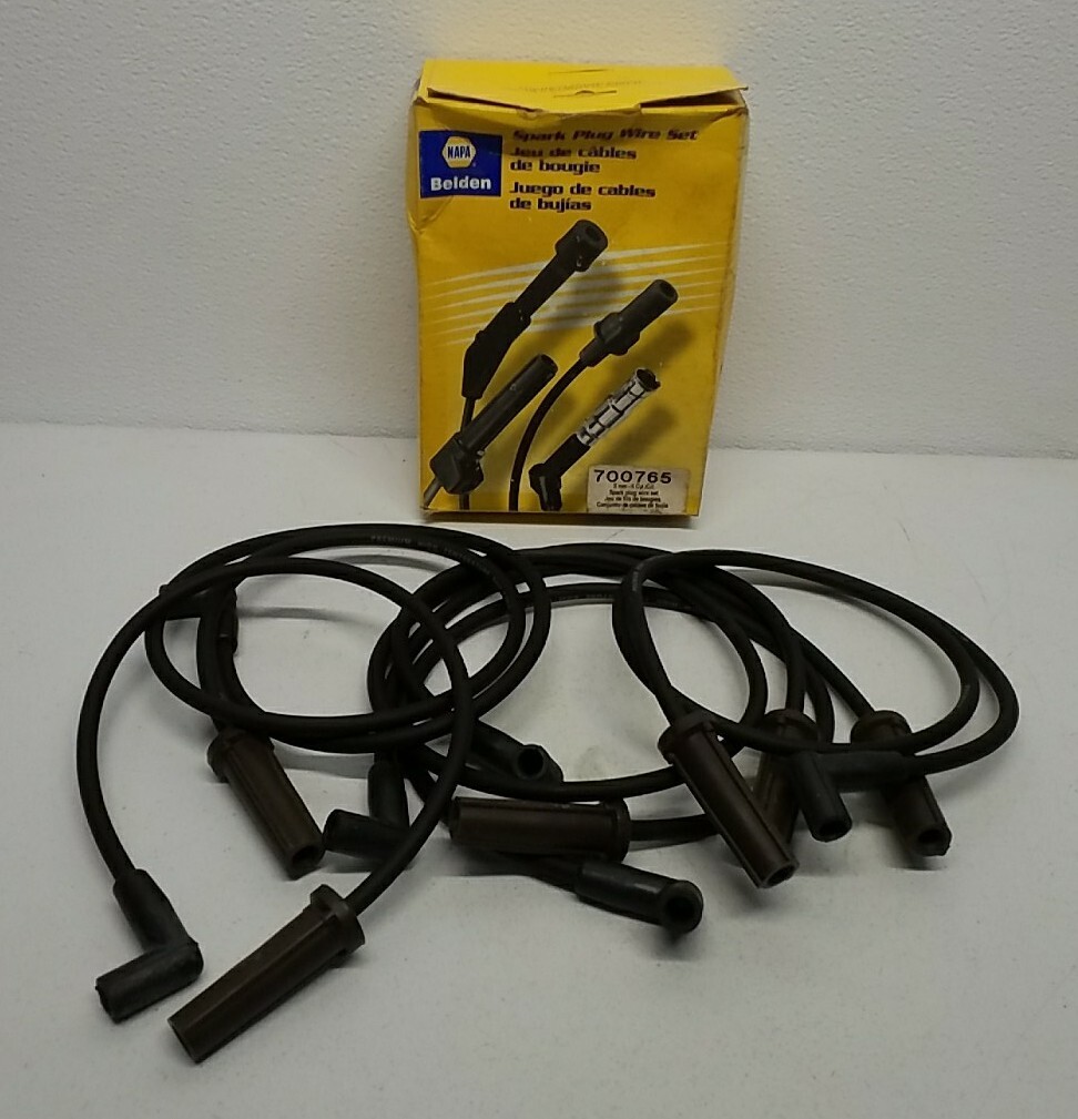 NAPA Belden 700765 8mm Spark Plug Wire Set–High Performance & Reliable Ignition