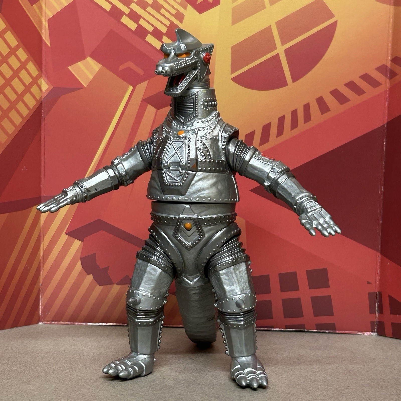 Bandai Mechagodzilla 2009 Silver Action Figure Godzilla Bandai Mechagodzilla 2009 Silver Action Figure Godzilla