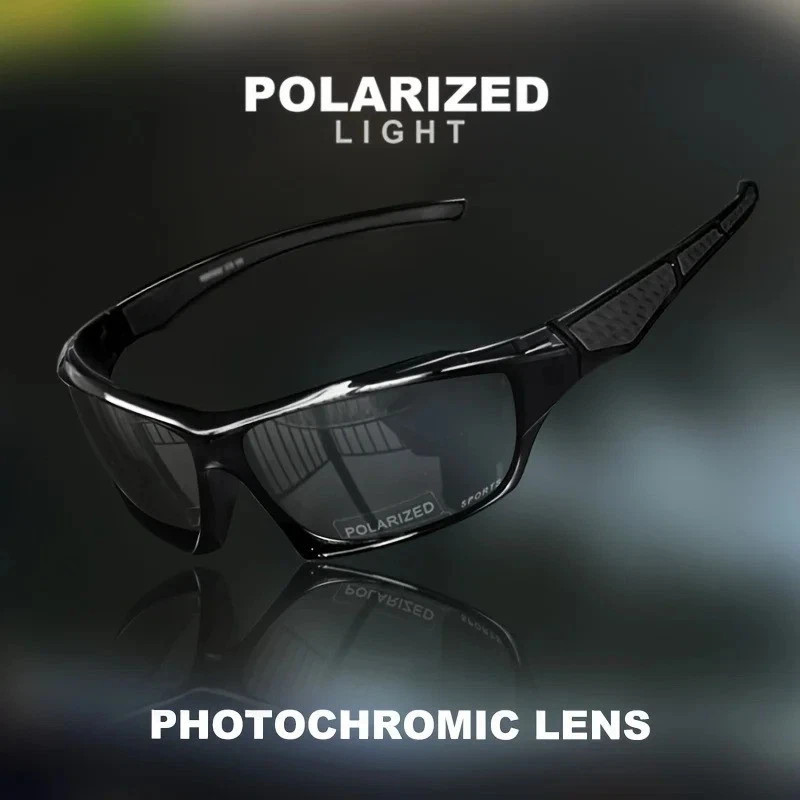 New 2025 Polarized Vertex Men AntiGlare Fishing Cycling Driving Sport Sunglasses