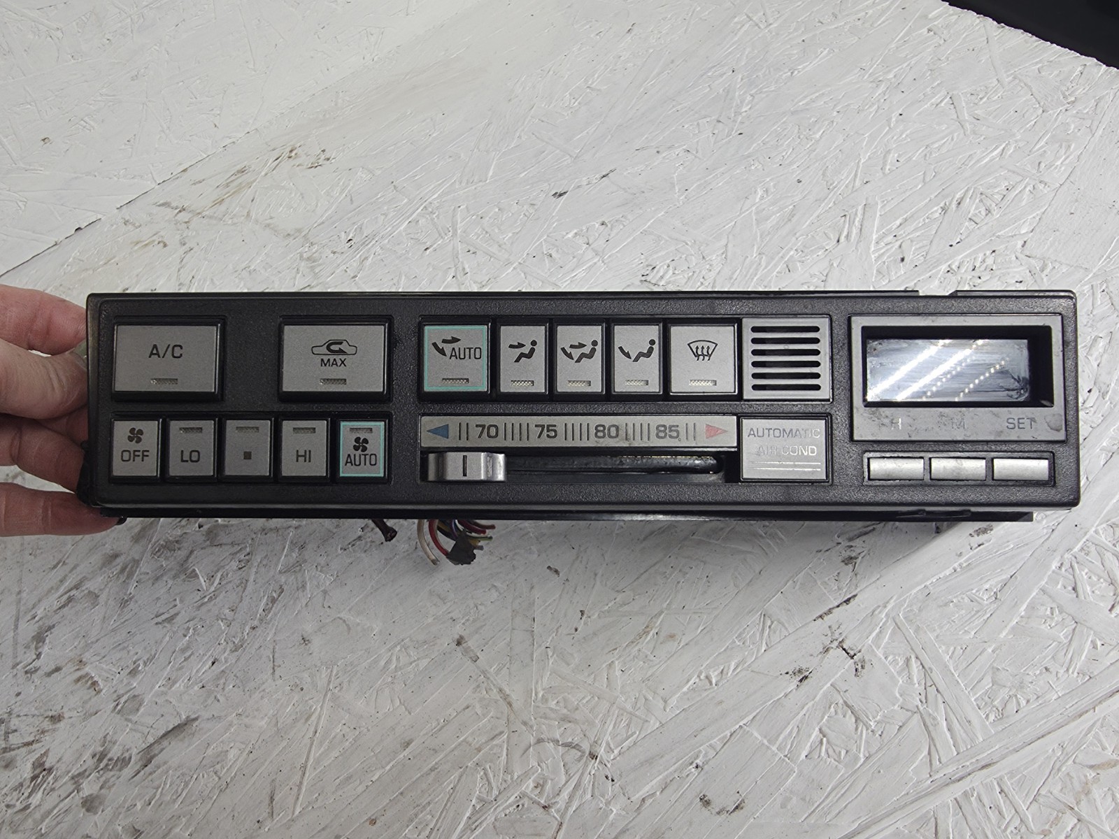 1986-1989 Toyota Celica GT A/C Heater Climate Control OEM Clock Not Working