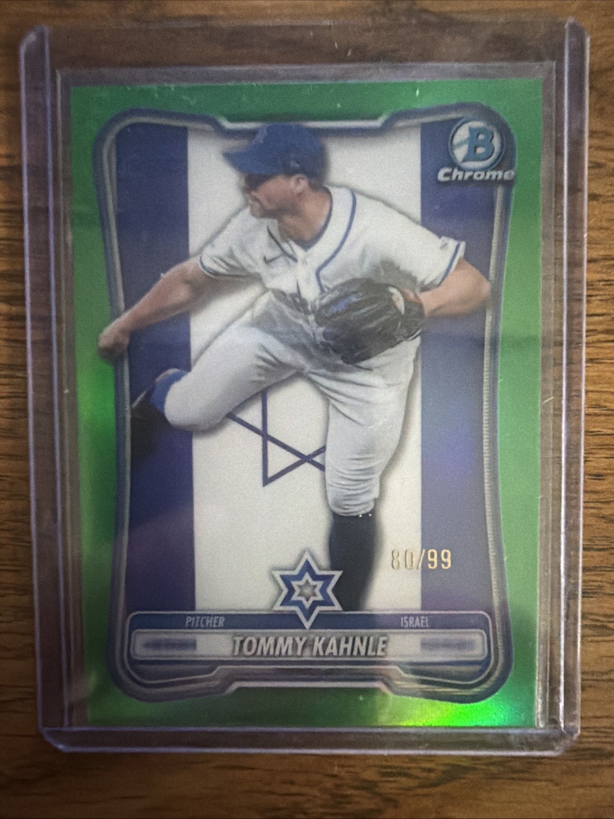 2026 Bowman Chrome #WBC-15 Tommy Kahnle WBC Green /99