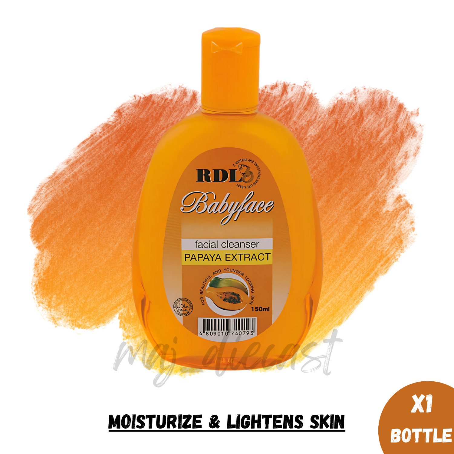 RDL Babyface Facial Cleanser With Papaya Extract 150ml 