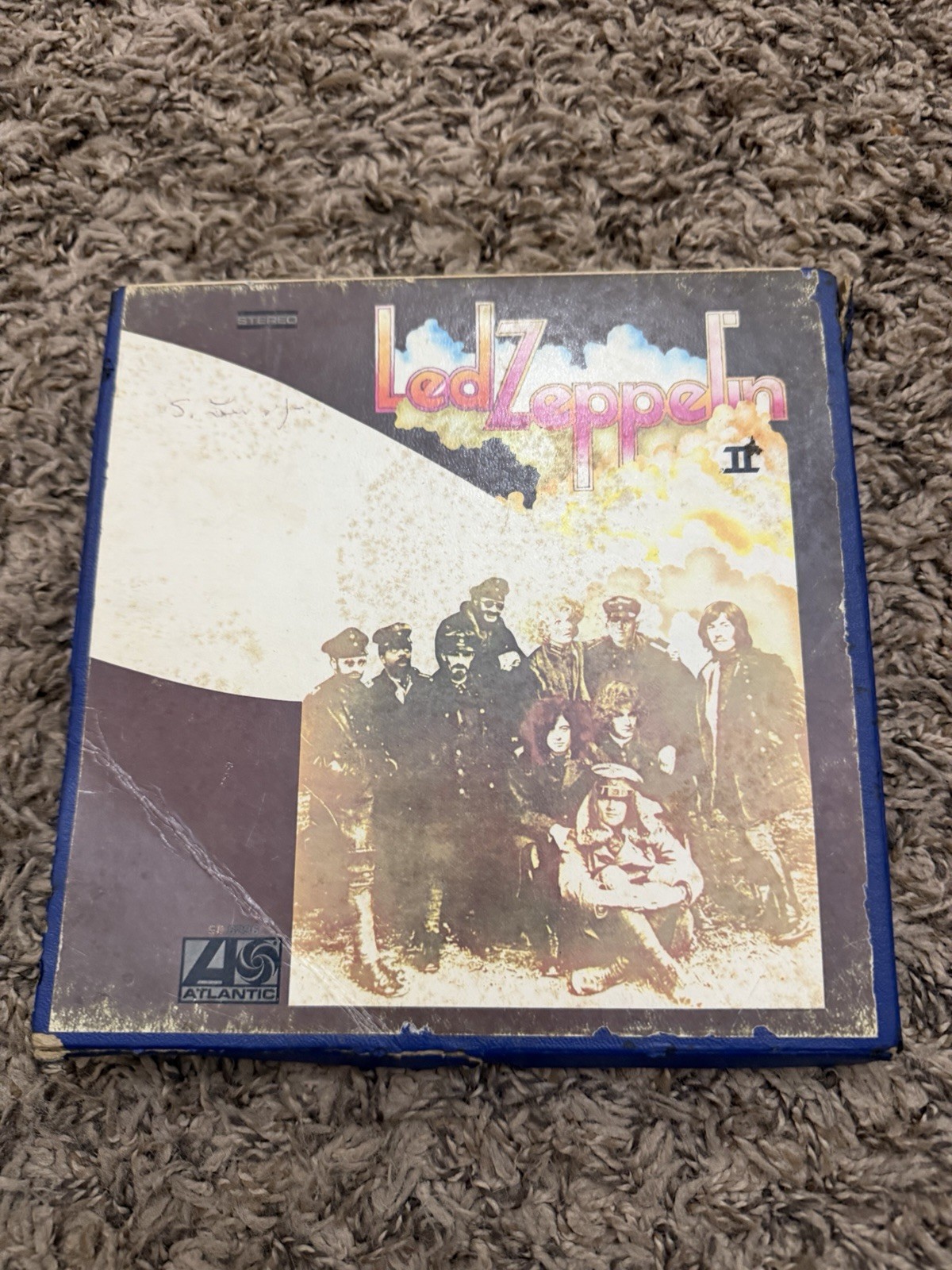 1969 Led Zeppelin II Atlantic Records Rock Reel-to-Reel Tape Stereo ATL X 8236