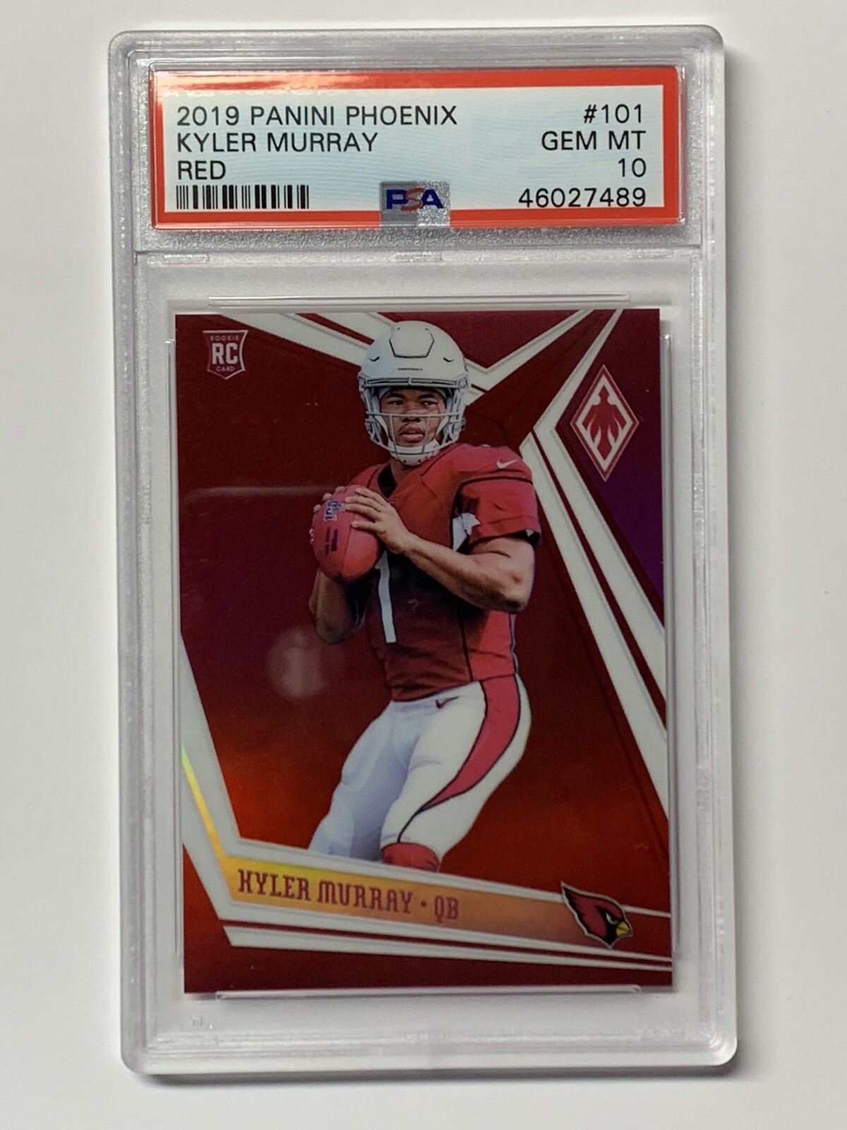 Kyler Murray 2019 Panini Red Phoenix RC Vikings #101 /299 PSA 10 Gem Mint Kyler Murray 2019 Panini Red Phoenix RC Vikings #101 /299 PSA 10 Gem Mint