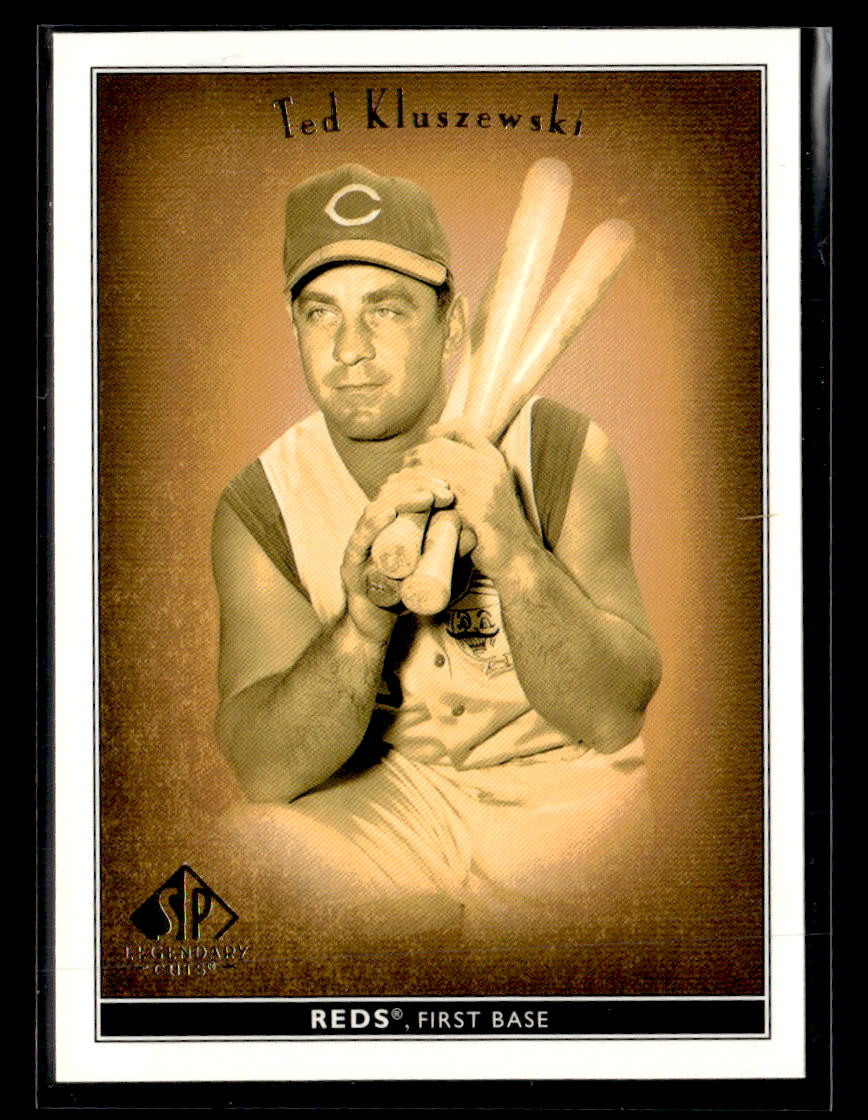 2002 SP Legendary Cuts #75 Ted Kluszewski Card Cincinnati Reds