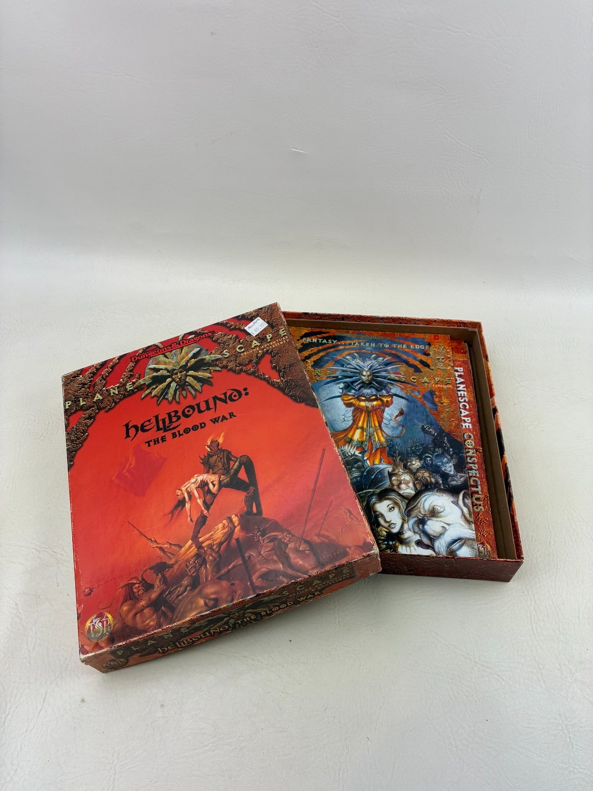 Planescape Hellbound: The Blood War Boxed Set D&D (TSR 1996) Complete