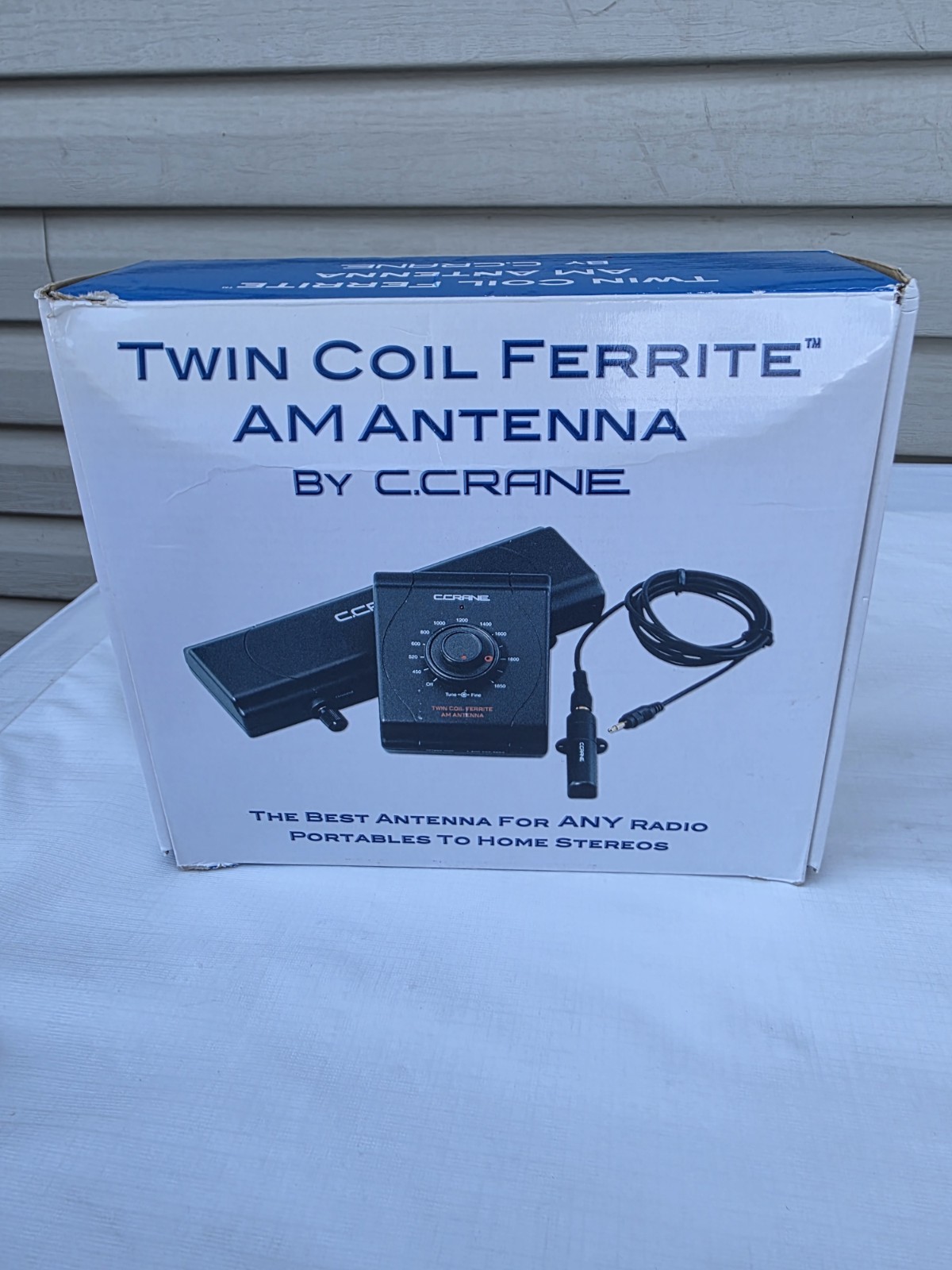 C.Crane Twin Coil Ferrite AM Antenna 