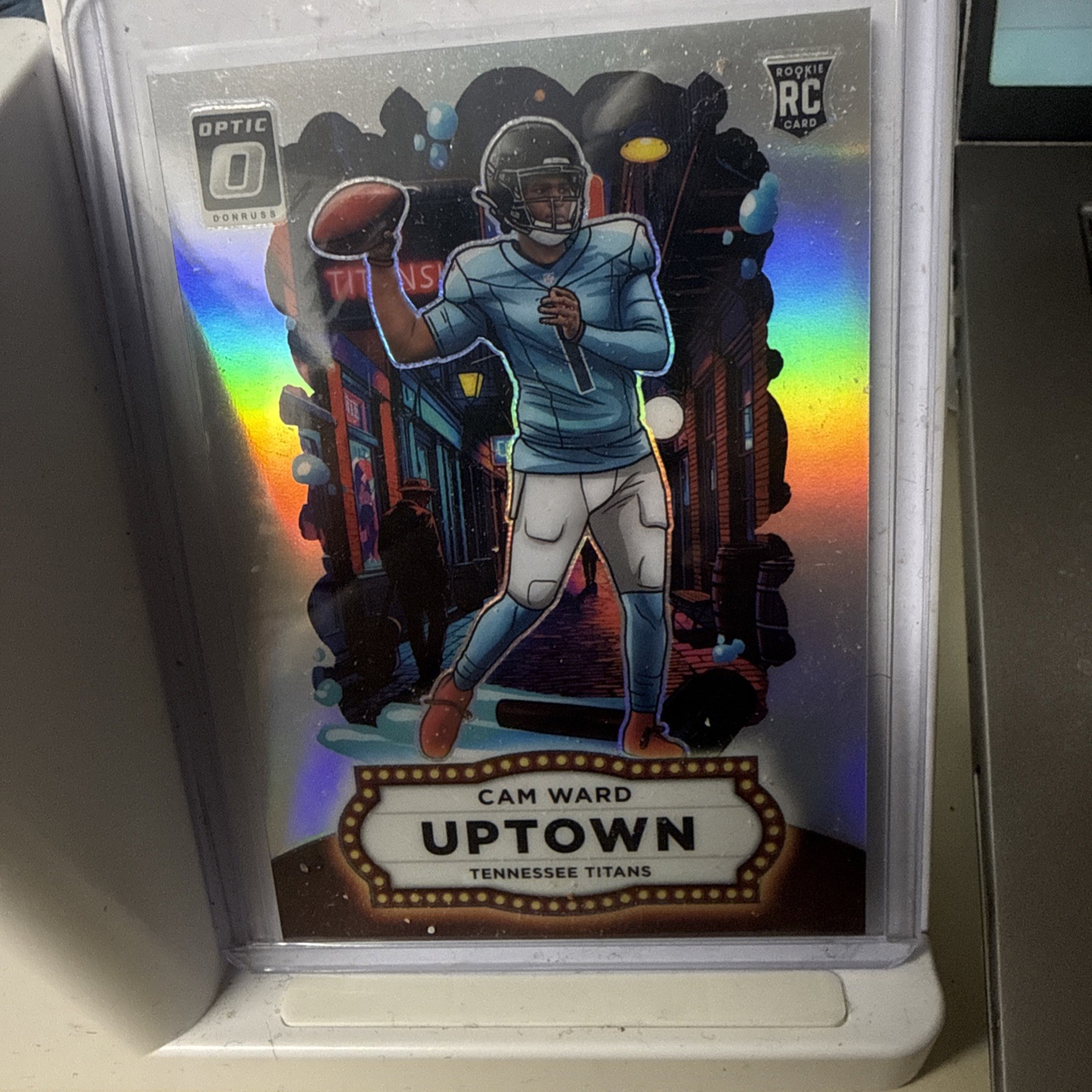 Panini 2025 Donruss Optic Football Uptown Prizm Cam Ward Titans RC #6/ Mint Rare Panini 2025 Donruss Optic Football Uptown Prizm Cam Ward Titans RC #6/ Mint Rare
