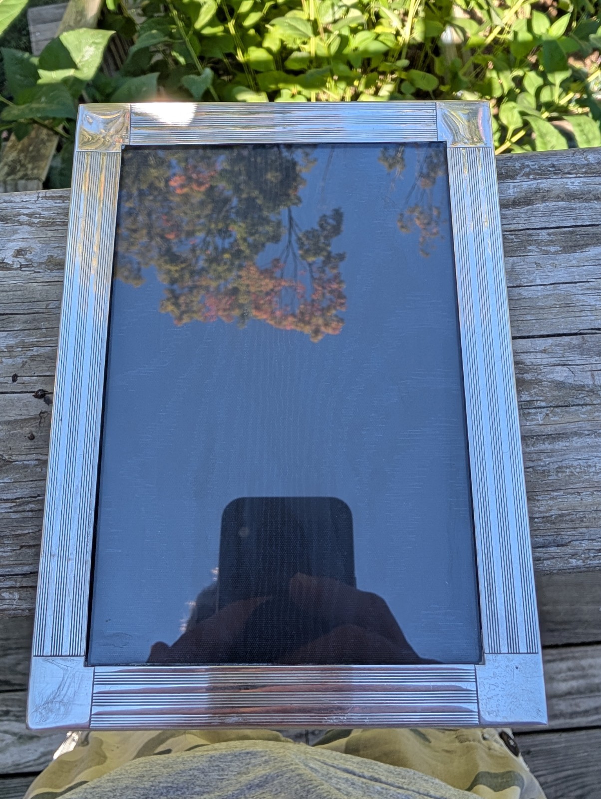 Vintage Tiffany and Co.  925 Sterling silver picture frame 5 x 7 