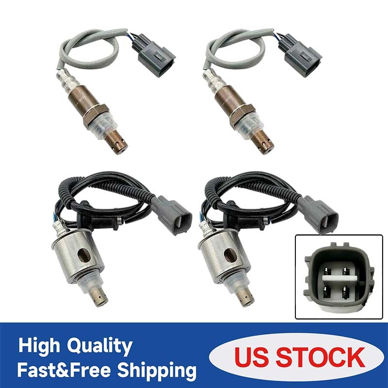 4x Up+Down Oxygen Sensor For 2007-2008 Lexus IS250 GS350 & 2006-2008 Lexus IS350