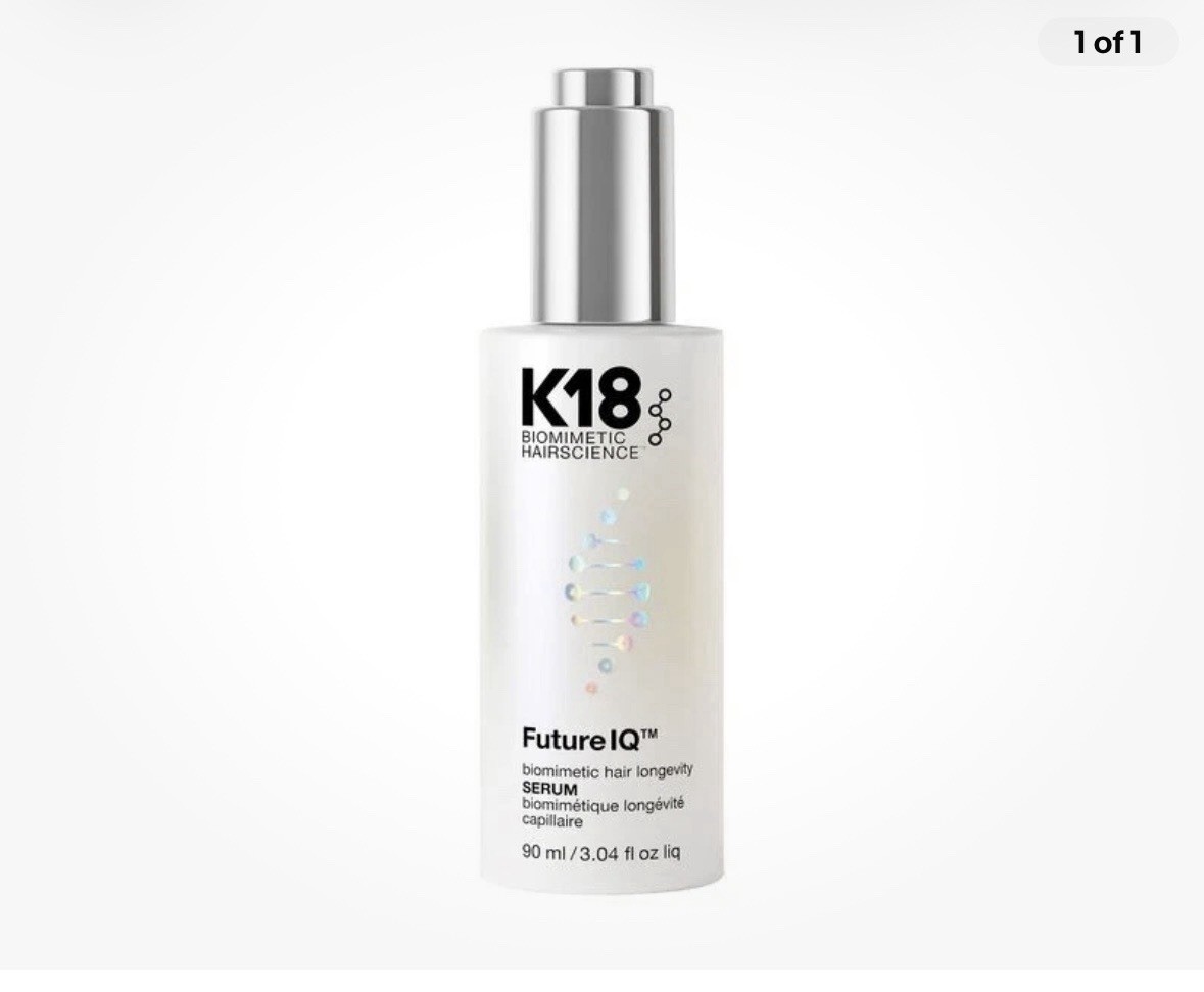 K18 Future IQ Biomimetic Hairscience Hair Longevity Serum 3.04 fl oz /90 ml $120