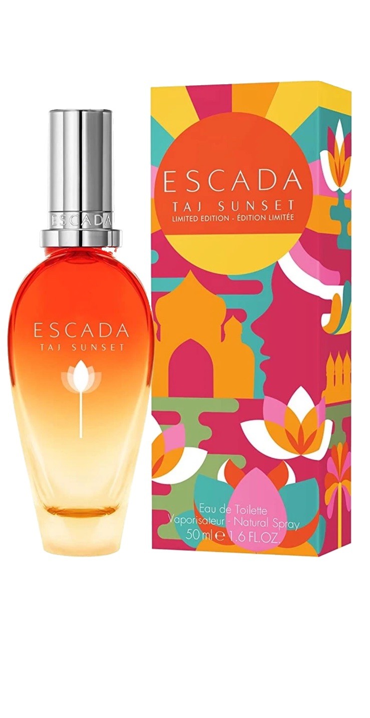 Escada Taj Sunset Women Eau De Toilette 1.6 Oz/50 Ml Spray SealedLimited Edition Escada Taj Sunset Women Eau De Toilette 1.6 Oz/50 Ml Spray SealedLimited Edition