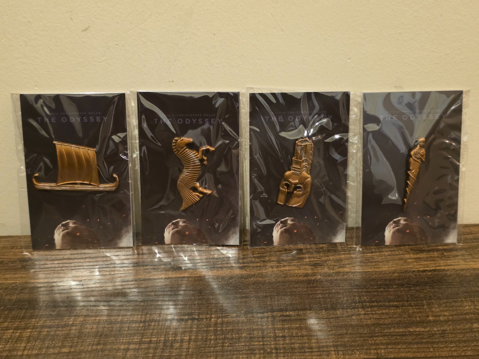 The Odyssey Collectible Promo Lapel Pins (Set of 4) The Odyssey Collectible Promo Lapel Pins (Set of 4)
