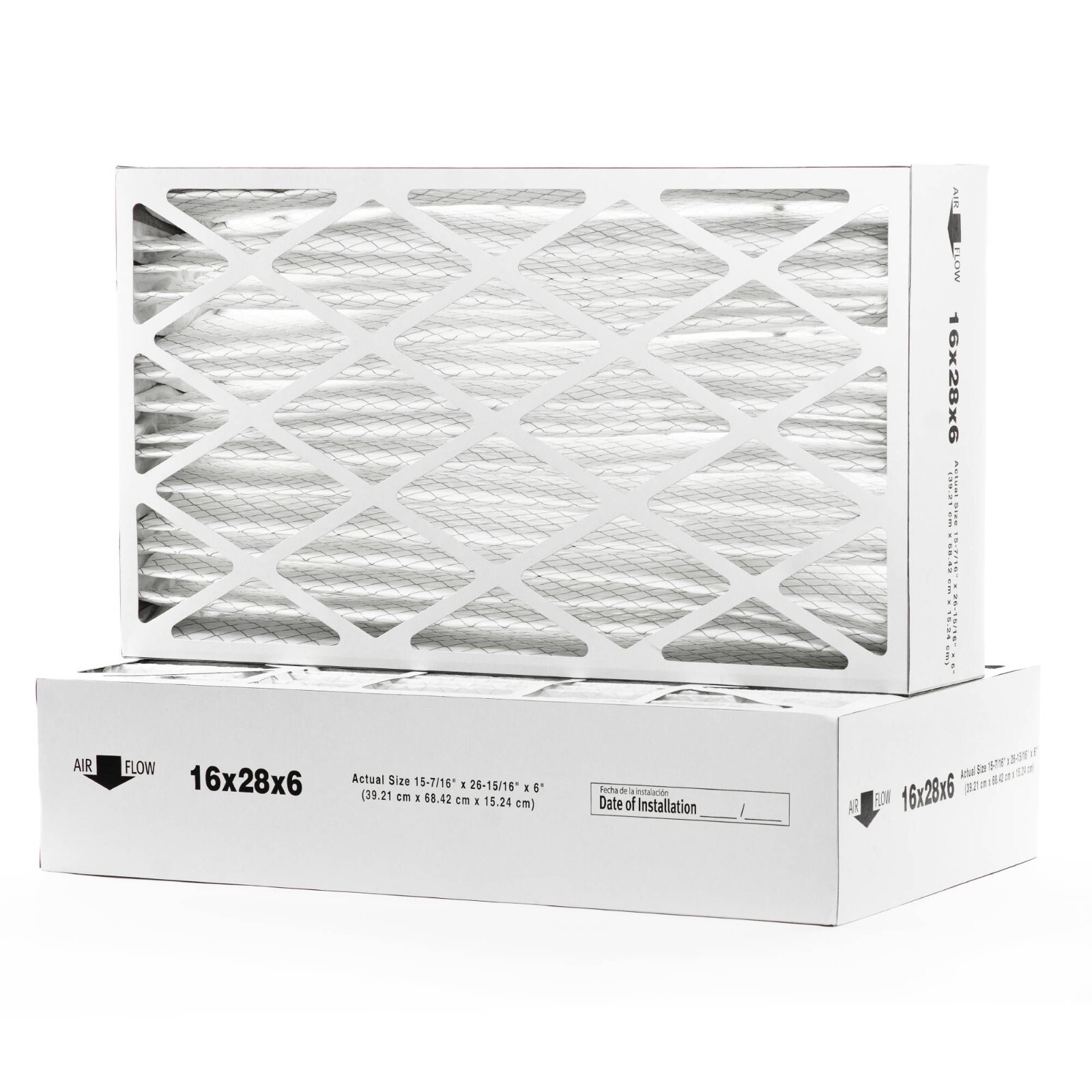 Filters Fast Replacement for Aprilaire SpaceGard 401 2400 HVAC Filters 2 Pack