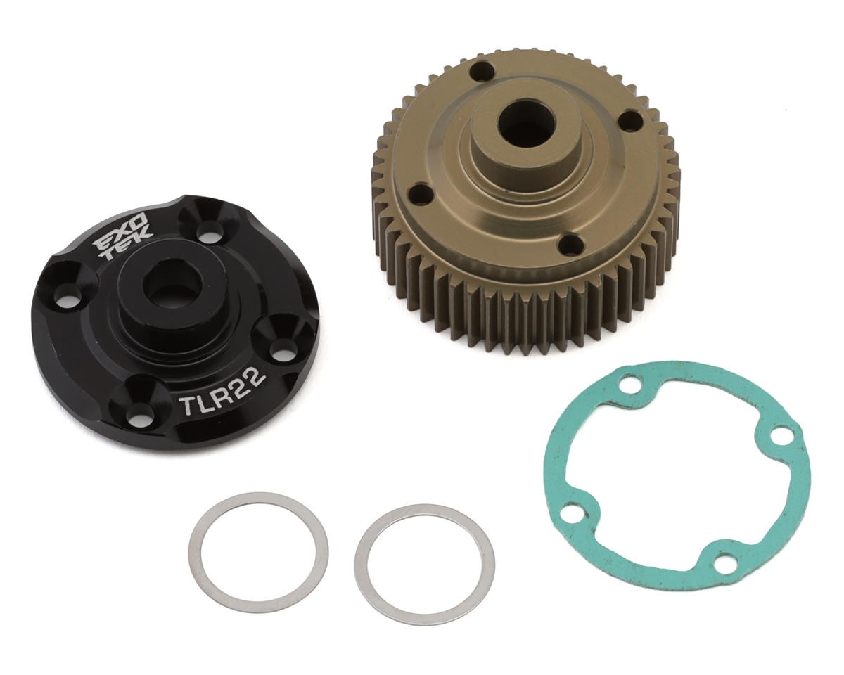 Exotek Losi® 22S Sprint 7075 Aluminum HD Differential Gear Set [EXO2355]