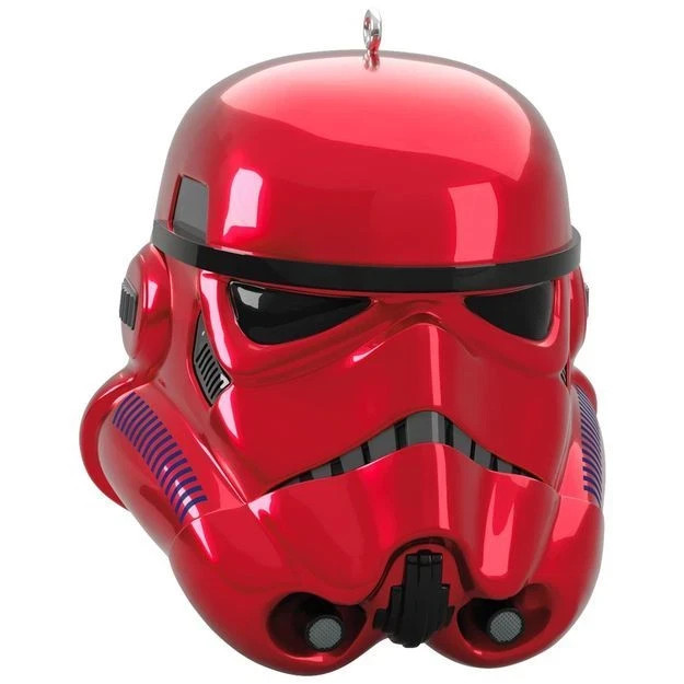 2017 Hallmark Star Wars Imperial Stormtrooper Surprise Ornament - Red Helmet