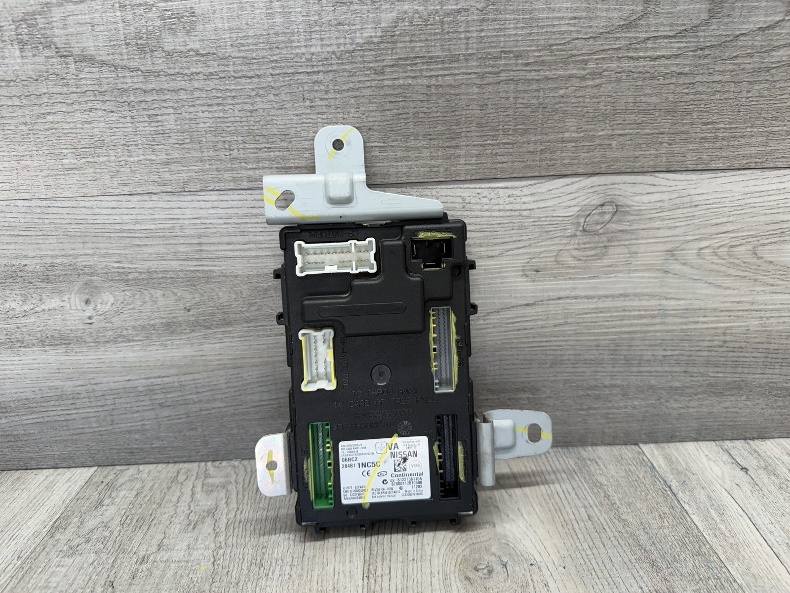 2011-2015 Infiniti G25 G37 Q40 Q60 BCM Body Control Module OEM 284B1-1NC5C ((4))