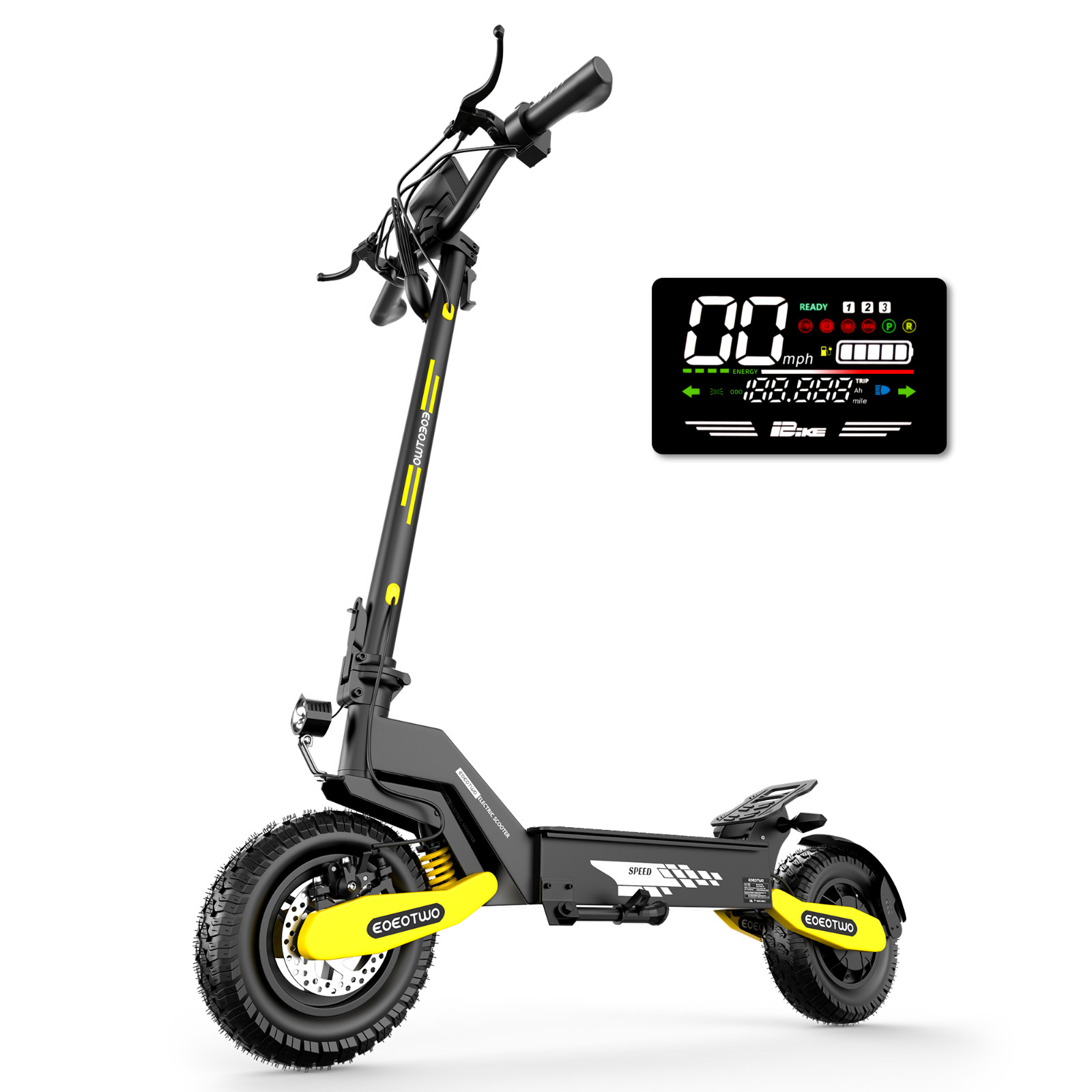 EOEOTWO 2400W Dual Motor for Electric Scooter Adults 40MPH 11\
