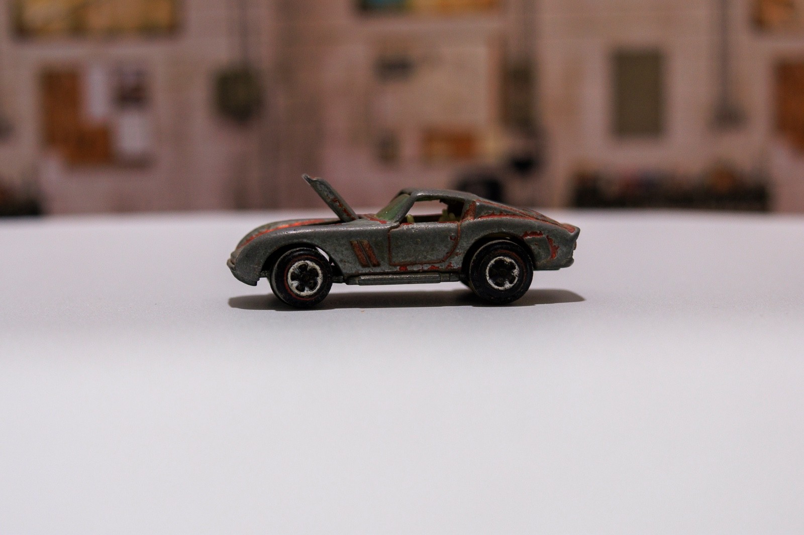 Vintage 1969 Topper Johnny Lightning Custom Ferrari Red Restoration Project